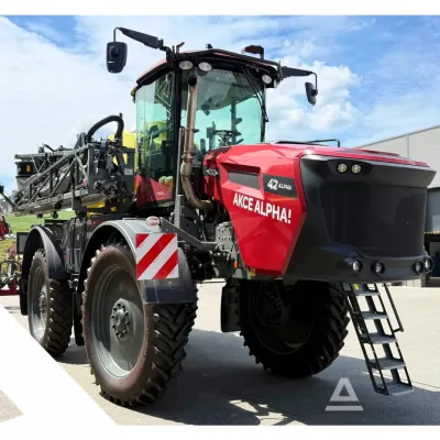 Samohybný postrekovač HARDI ALPHA TITANIUM Line 4200/ 24 TWIN