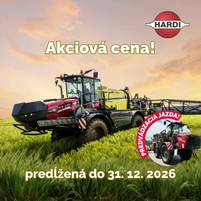 Samohybný postrekovač HARDI ALPHA EVO TITANIUM line 5100/24 TWIN