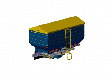 Nesené rozmetadlo hnojív BOGBALLE M45 PLUS