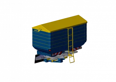 Nesené rozmetadlo hnojív BOGBALLE M60W PLUS