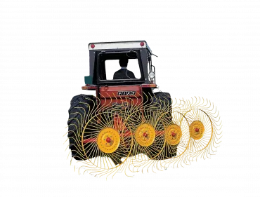Nesený jednořadový lúčový zhrňovač Sitrex RP/4 RH