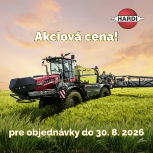 Samohybný postrekovač HARDI ALPHA EVO TITANIUM line 5100/24 TWIN